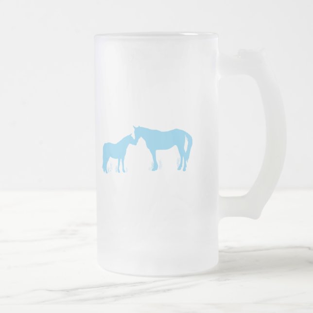 Chope Givrée Baisers de cheval (Aqua) (Droit)
