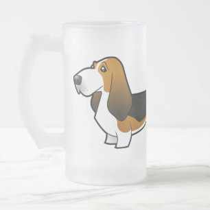 Chope Givrée Bande dessinée Basset Hound