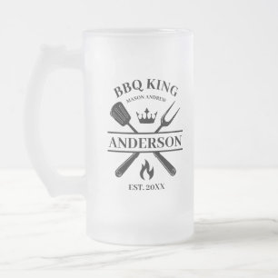 Chope Givrée Barbecue BBQ King Personnalisé