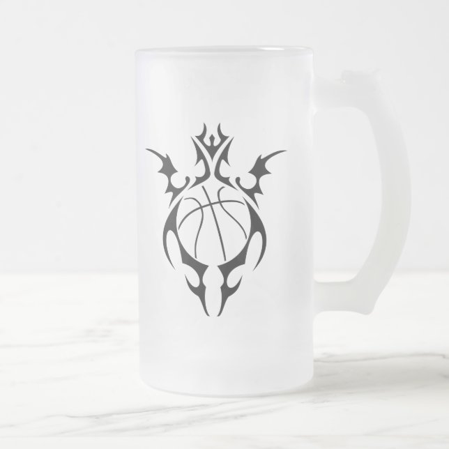 Chope Givrée basketball. tribal. (Droit)