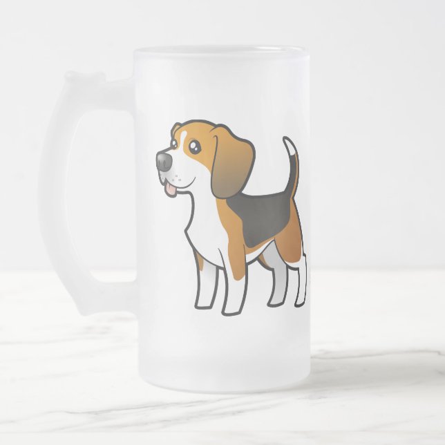 Chope Givrée Beagle de bande dessinée (Gauche)