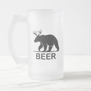 Chope Givrée Bear Deer Beer