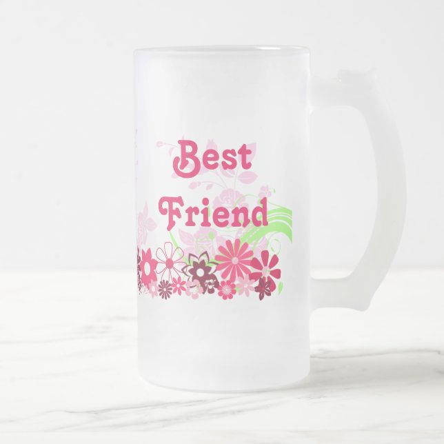 Chope Givrée Beau gai lumineux de l'amitié BFF de meilleur ami (Droit)