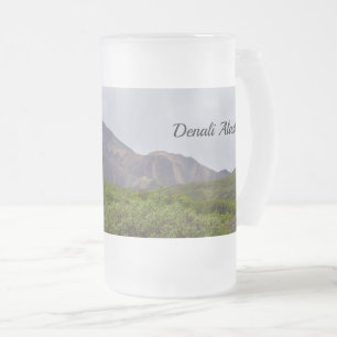 Chope Givrée Beauté Flashrled Dans Denali Verre Frosted Beer Mu