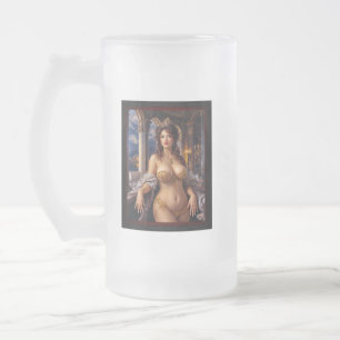 Chope Givrée Beauté Opulente Élégance Royale Portrait par Xzend