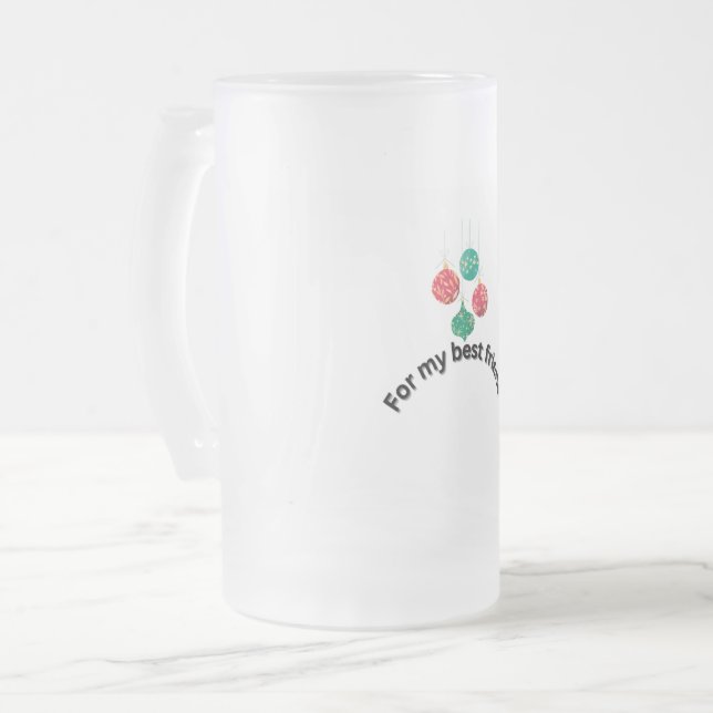 Chope Givrée Beer Glass (Devant gauche)