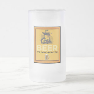 CHOPE GIVRÉE BIÈRE. C’EST BON POUR VOUS.