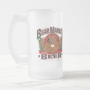 Chope Givrée Bière du marché de l'ours