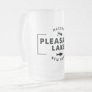 Chope Givrée Bière givrée par 16oz agréable de lac beaucoup