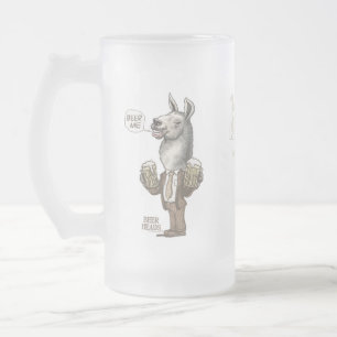 Chope Givrée Bière je lama par des studios de Mudge