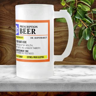 Chope Givrée Bizarre de bière