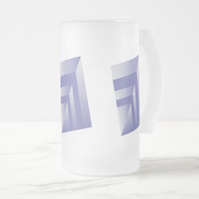 Chope Givrée Bleu violet (Devant droit)