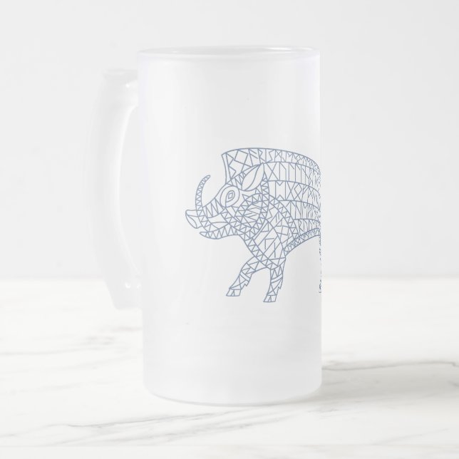 Chope Givrée Boar sauvage avec Runes (Devant gauche)