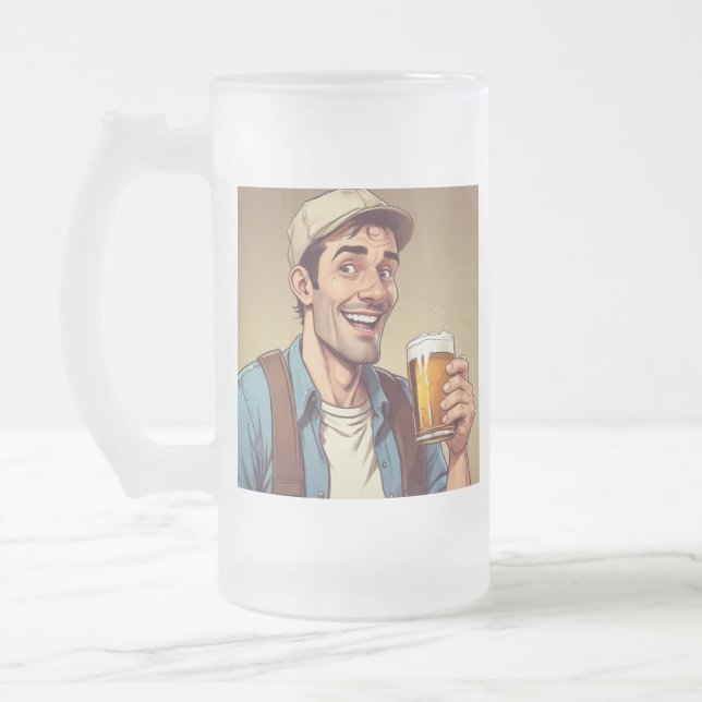Chope Givrée Boire de bière (Gauche)