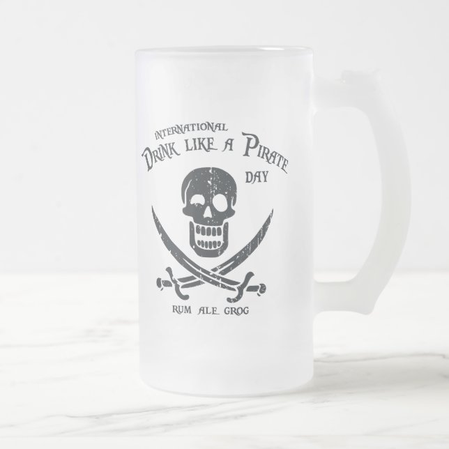 Chope Givrée Boisson comme un pirate (Droit)
