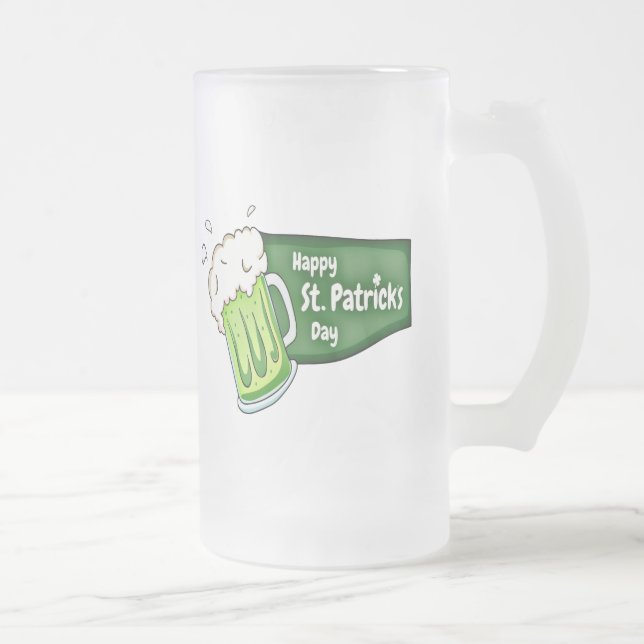 Chope Givrée Bonne bière St. Patricks Day (Droit)