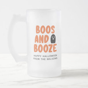 Chope Givrée Booze Adulte Halloween mignon Fantôme