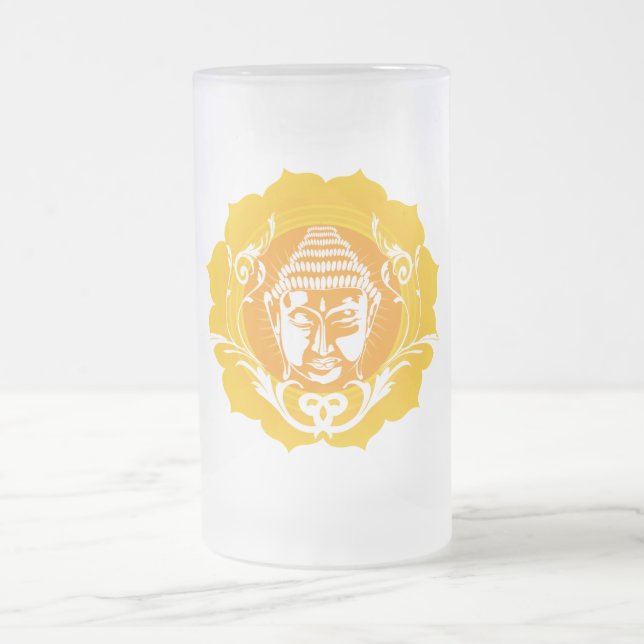 Chope Givrée Bouddha orange et jaune (Centre)