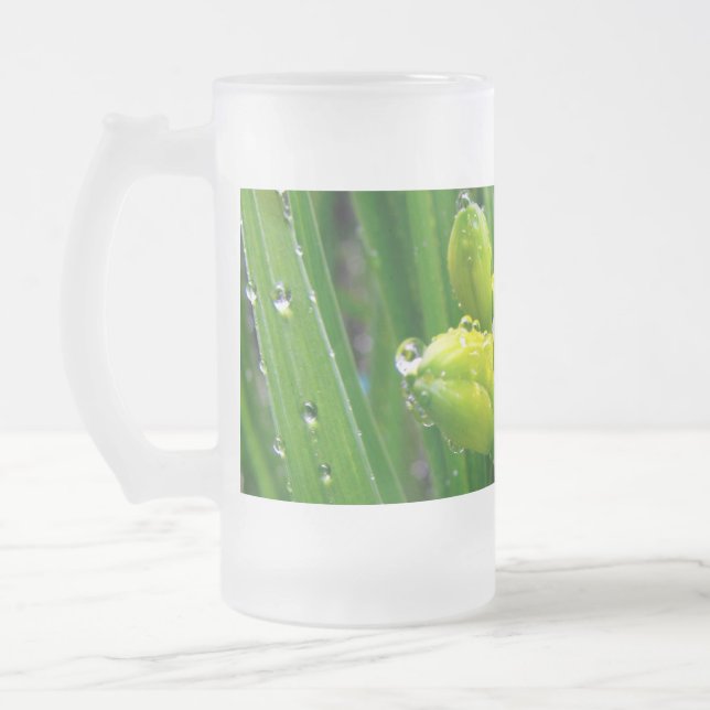 Chope Givrée bourgeons verts printaniers (Gauche)
