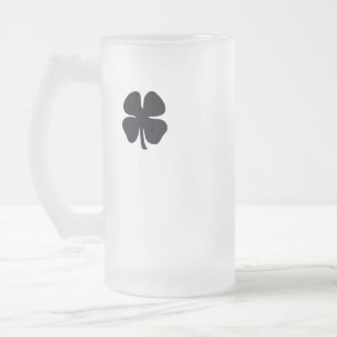 Chope Givrée Bouteille en verre dépoli Black Clover