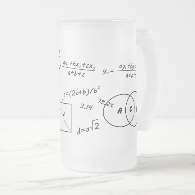 Chope Givrée Braineux maths givrage de verre (Devant droit)