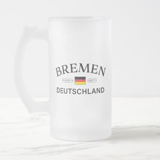 Chope Givrée Bremen Deutschland coordonne allemand (Gauche)