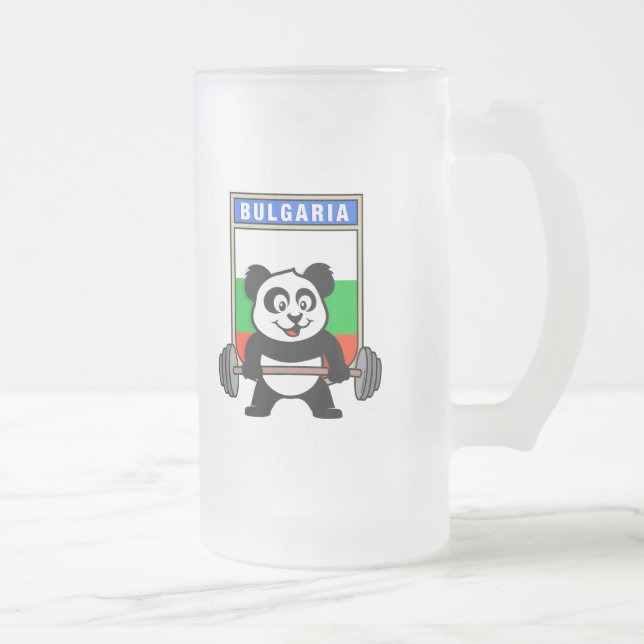 Chope Givrée Bulgarie Panda d'haltérophilie (Droit)