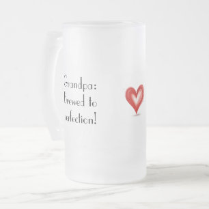 Chope Givrée Cadeau Grandpa Personnalisé De Petits-Enfants,