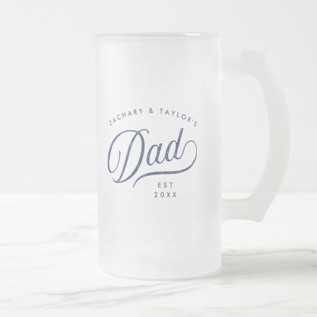 Chope Givrée Cadeau pour papa | Cadeau personnalisé père élégan (Droit)