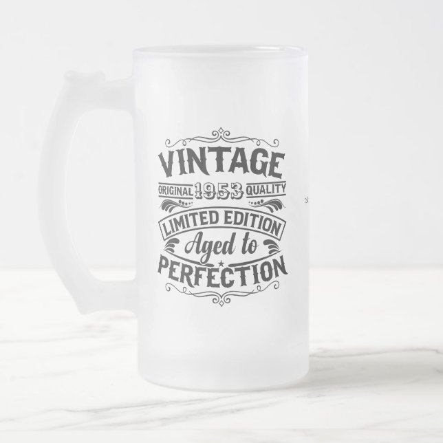 Chope Givrée Cadeau vintage 70e Anniversaire pour Hommes de Fem (Gauche)