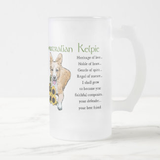 Chope Givrée Cadeaux d'art Kelpie australien