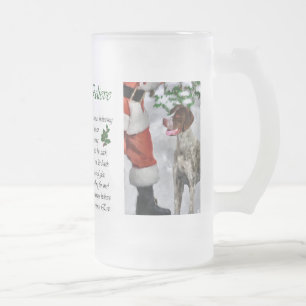 Chope Givrée Cadeaux de Noël Allemands Pointeur Raccourci