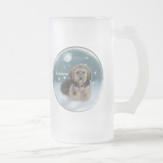 Chope Givrée Cadeaux de Noël Cockapoo