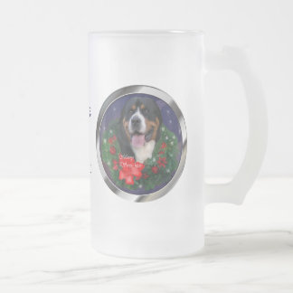 Chope Givrée Cadeaux de Noël de chiens de montagne de la Grande