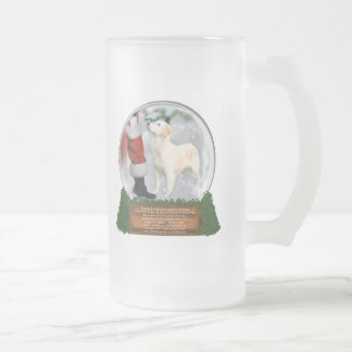 Chope Givrée Cadeaux de Noël Golden Retriever