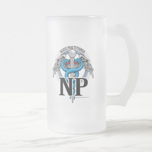 Chope Givrée Caducée de bleu du NP (Droit)
