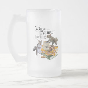 Chope Givrée Café et écureuils - Amoureux des écureuils