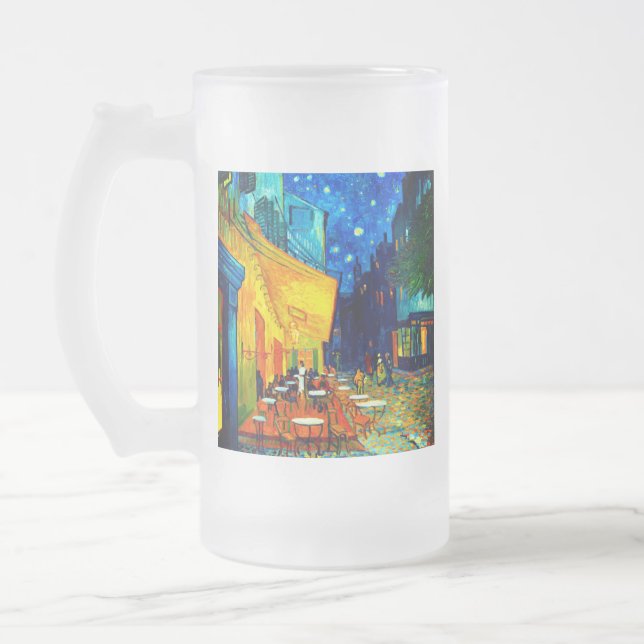 Chope Givrée Café Van Gogh Terrasse en soirée (Gauche)