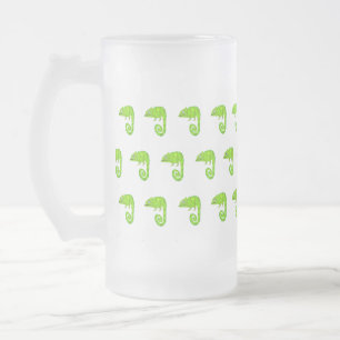 Chope Givrée Caméléon mignon vert