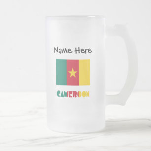 Chope Givrée Cameroun et Drapeau Camerounais Personnalisé