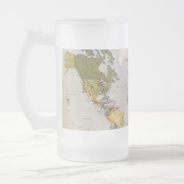 Chope Givrée carte mondiale (Gauche)