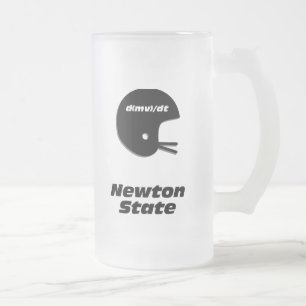 Chope Givrée Casque de football État de Newton