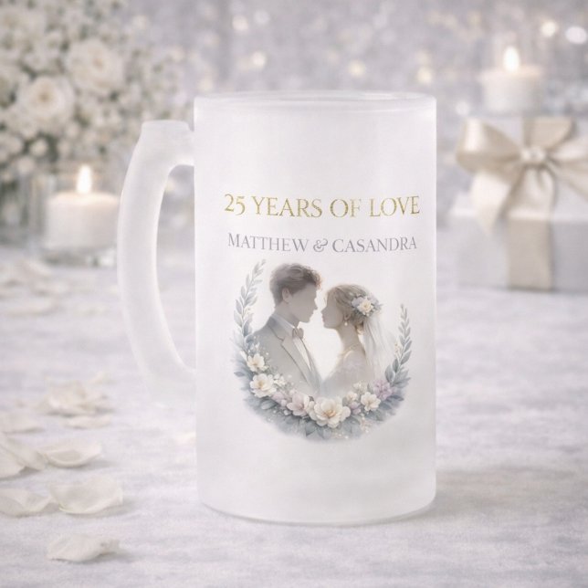Chope Givrée Célébration de l'anniversaire de mariage de 25 ans (Créateur téléchargé)
