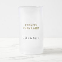 Champagne personnalisé Redneck