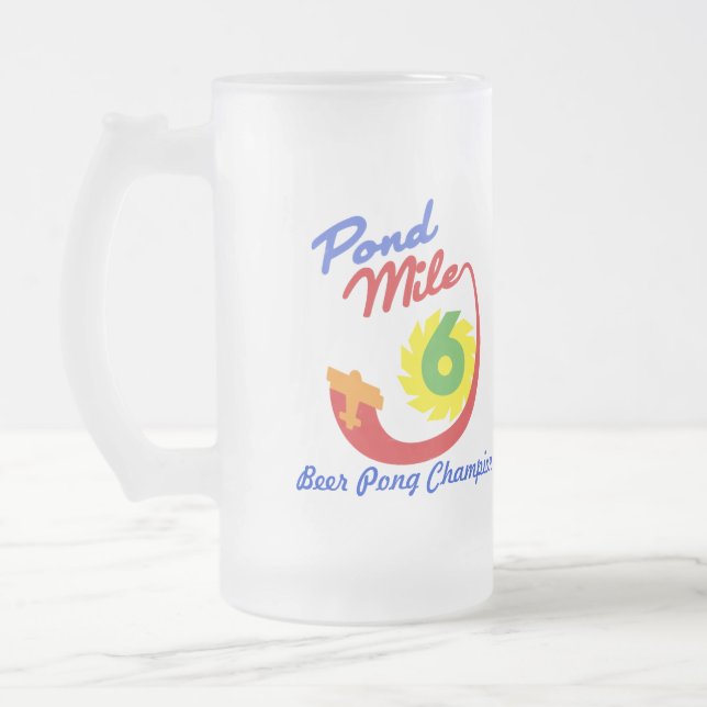 Chope Givrée Champion Stein d'étang de bière de mille d'étang (Gauche)