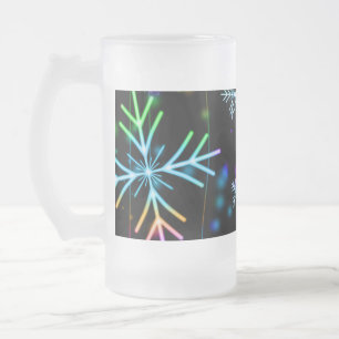 Chope Givrée Chasse de verre givrée de Noël Neige 16 oz