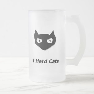 Chope Givrée Chat Boo I Herd Cats