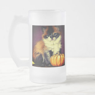 Chope Givrée Chat de Halloween Ragdoll Vintage