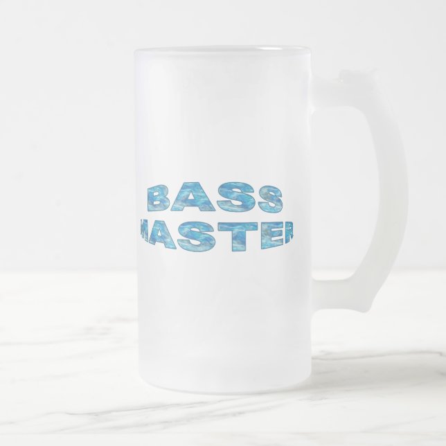Chope Givrée Chemises de pêche du maître de basse (Droit)