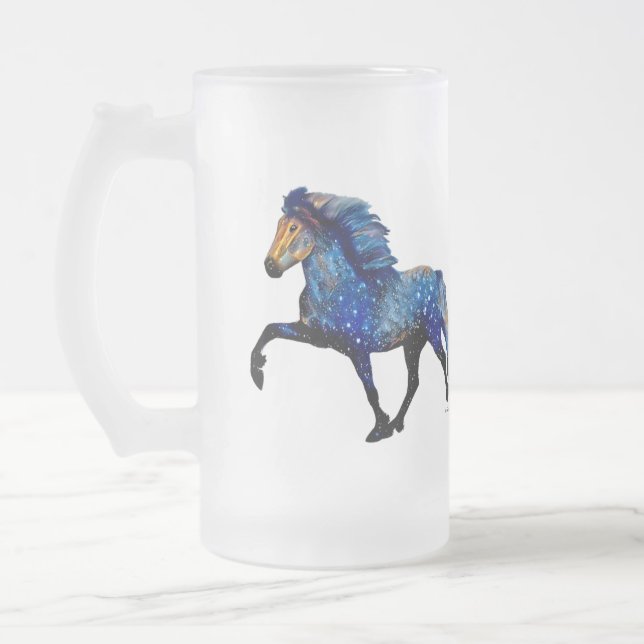Chope Givrée Cheval islandais Nuit étoilée (Gauche)